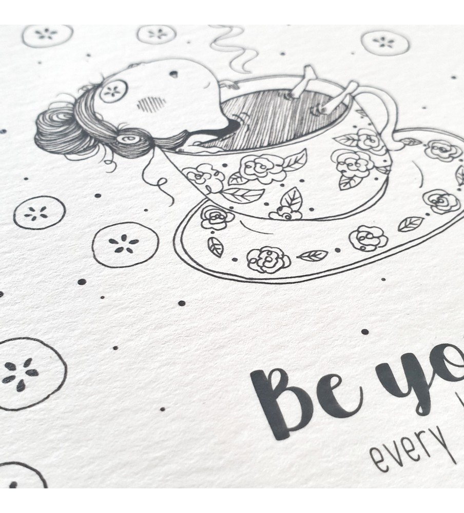 Art print "Be You Every Day"